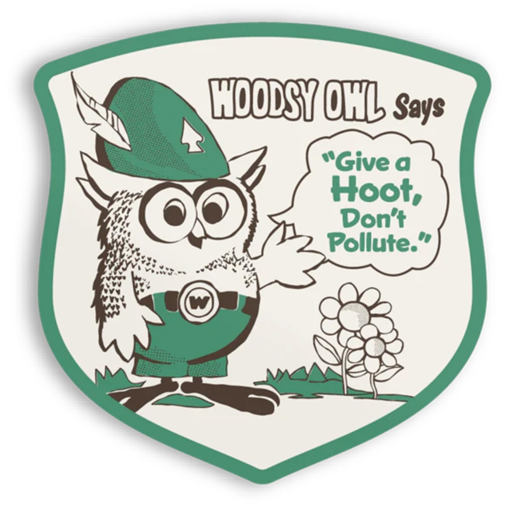 The Landmark Project, Stickers, Art & School, Vinyl, Woodsy Says, 639177